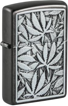 Zapaľovač Zippo Cannabis Leaves Emblem 48123