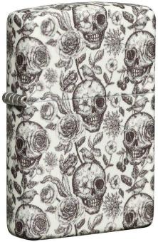 Zapaľovač Zippo Skeleton Design Glow in The Dark 26969
