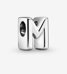 Korálik Letter M Alphabet Charm 797467