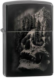 Zapaľovač Zippo Skull Mountain Design 49141