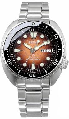 Hodinky Seiko SRPH55J Prospex Brown King Turtle Shell U.S. Special Edition Oceanic Society 