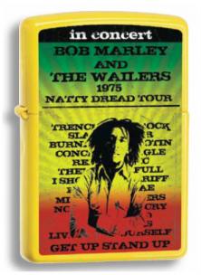 Zapaľovač Zippo Bob Marley 1975 Tour 24993
