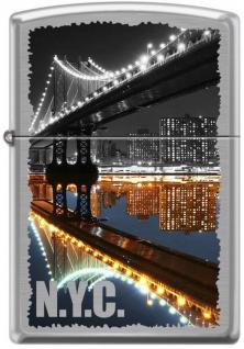 Zapaľovač Zippo New York City Manhattan Bridge 7841