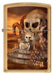 Zapaľovač Zippo Skull Throne 0090