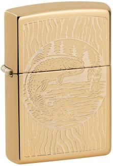Zapaľovač Zippo Fisherman Brass 24013