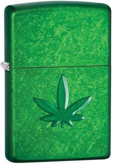 Zapaľovač Zippo Cannabis Stamped Leaf 29673