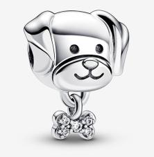 Korálik Pandora Pet Dog & Bone 792254C01