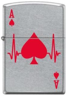 Zapaľovač Zippo Heartbeat Ace Design 4358