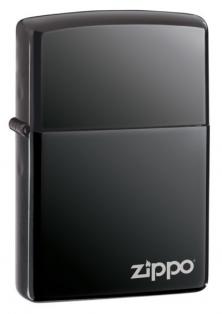 Zapaľovač Zippo Black Ice W/Logo 25080