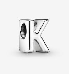 Korálik Letter K Alphabet Charm 797465