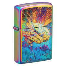 Zapaľovač Zippo Psychedelic Brain Design 49787