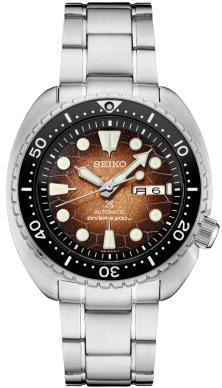 Hodinky Seiko SRPH55J Prospex Brown King Turtle Shell U.S. Special Edition Oceanic Society 