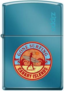 Zapaľovač Zippo Surfing Canary Islands 0089