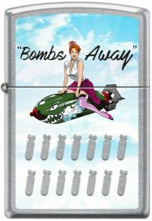 Zapaľovač Zippo Bombs Away Noseart Pinup 5764