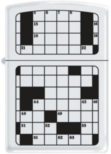Zapaľovač Zippo Crossword Puzzle 9205