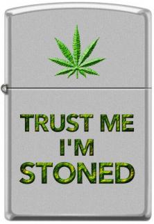 Zapaľovač Zippo Cannabis Trust Me Im Stoned 7798