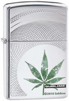 Zapaľovač Zippo Sublime Cannabis Leaf 49016
