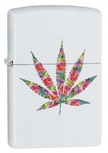 Zapaľovač Zippo Cannabis Floral Weed 29730