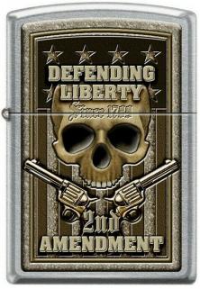 Zapaľovač Zippo 2nd Amendment Defending Liberty 2279