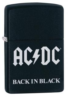 Zapaľovač Zippo AC/DC Back in Black 49015