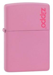 Zapaľovač Zippo Pink Matte W/Logo 26264