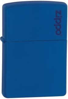 Zapaľovač Zippo Royal Blue Matte Logo Zippo 26095