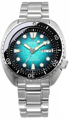 Hodinky Seiko SRPH57J Prospex Green King Turtle Shell U.S. Special Edition Oceanic Society 