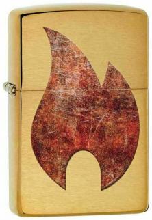 Zapaľovač Zippo Rusty Flame Design 23162