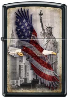 Zapaľovač Zippo Eagle Statue of Liberty 2102