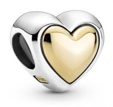 Korálik Pandora Golden Heart 799415C00