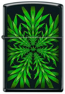 Zapaľovač Zippo Cannabis Weed Pattern 4338