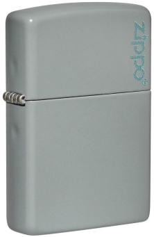 Zapaľovač Zippo Flat Grey Zippo Logo 26948