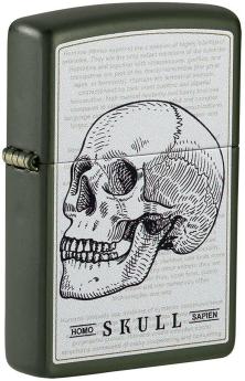 Zapaľovač Zippo Skull Design 49602 