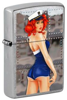 Zapaľovač Zippo Pin Up Girl Red Head 3633