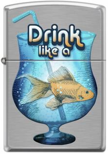 Zapaľovač Zippo Drink Like a Fish 9533