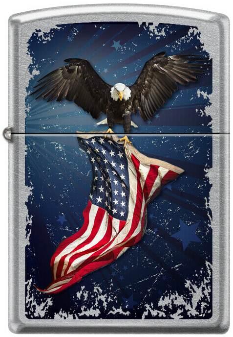 Zapaľovač Zippo Eagle US Flag 7499