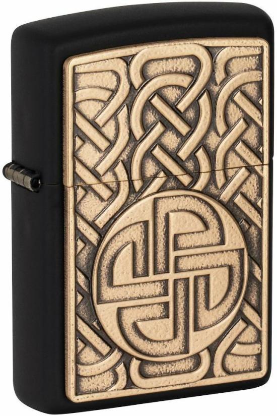 Zapaľovač Zippo Norse Antique Brass Emblem 49538