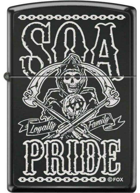 Zapaľovač Zippo Sons of Anarchy 0256