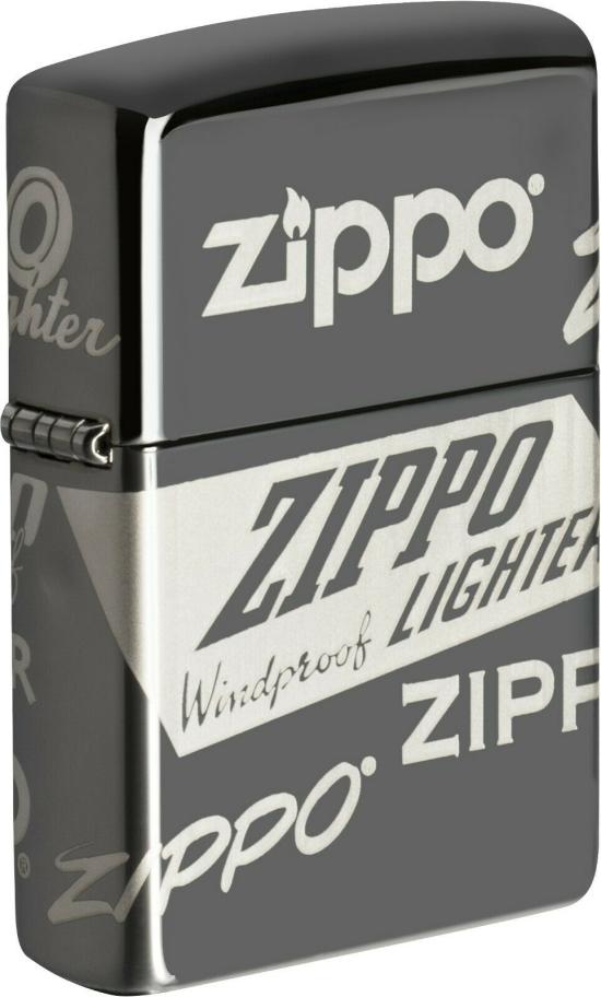 Zapaľovač Zippo Logo 360 Laser Design 25529
