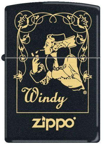 Zapaľovač Zippo Windy Window Black 4619
