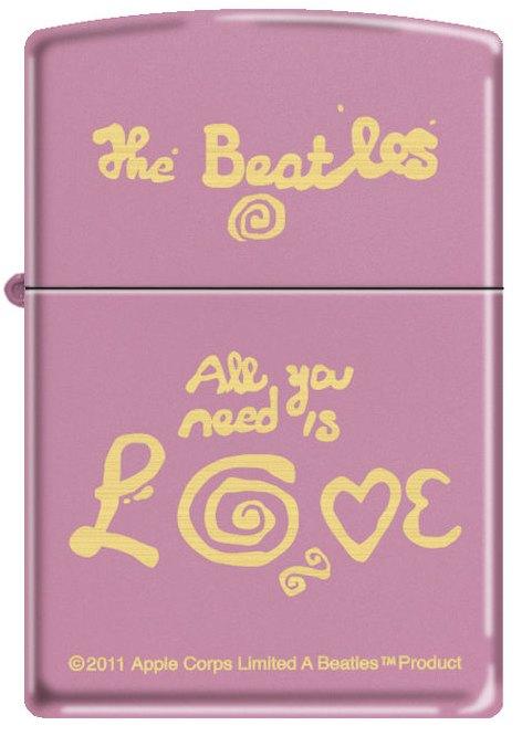 Zapaľovač Zippo The Beatles - All You Need Is Love 3043