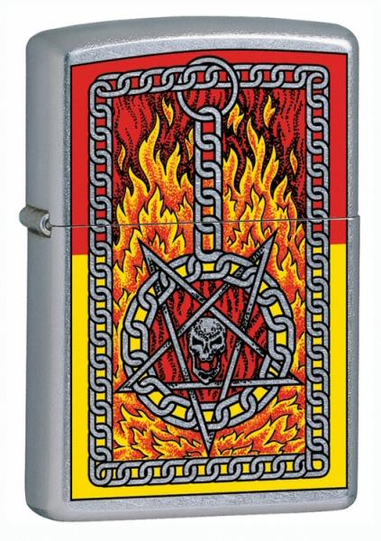 Zapaľovač Zippo Burning Chain 24265