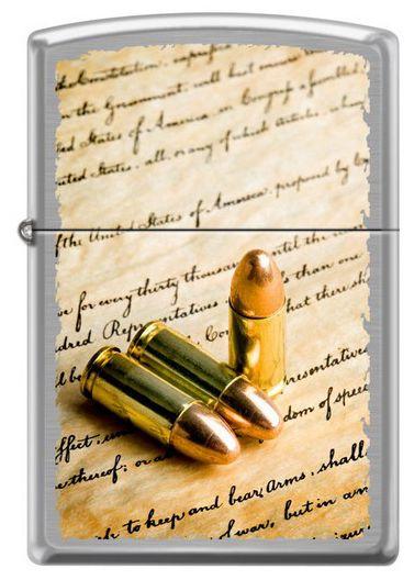 Zapaľovač Zippo Bill Of Rights Bullet 4824