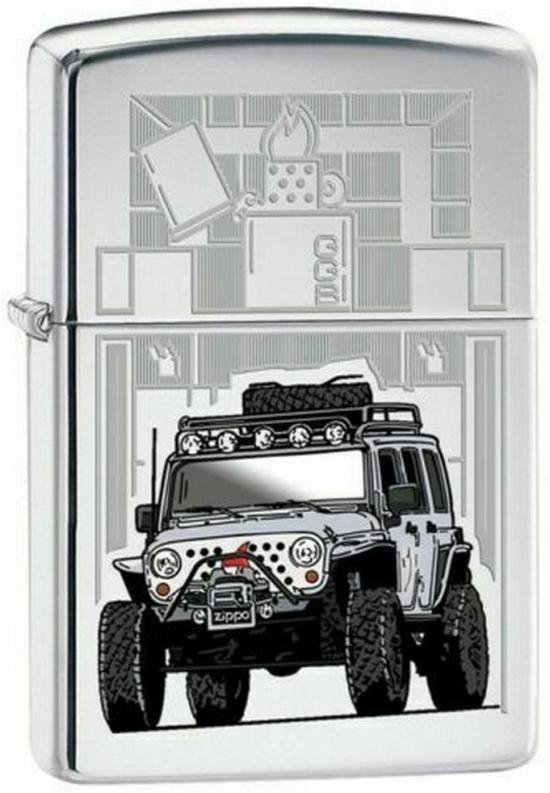 Zapaľovač Zippo Jeep 1504