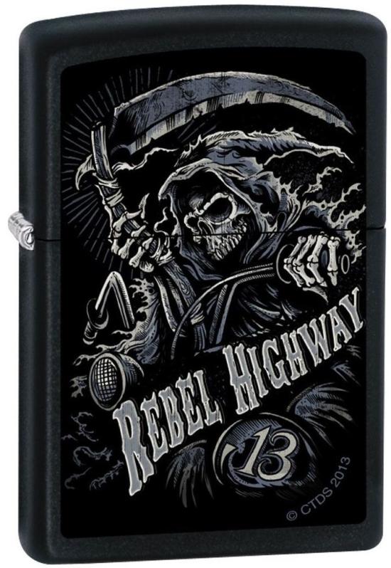 Zapaľovač Zippo Rebel Highway 2748