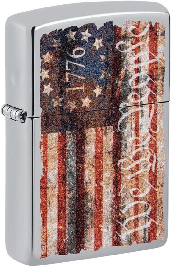 Zapaľovač Zippo Americana Flag 1776 Design 49779