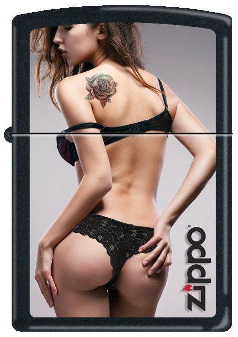 Zapaľovač Zippo Tattoo Girl Logo 3928