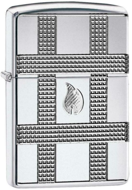 Zapaľovač Zippo Geometric Design 49079