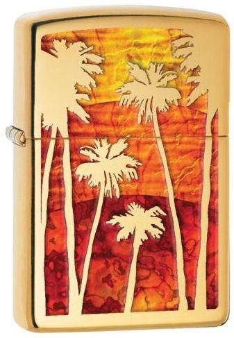 Zapaľovač Zippo Fuzion Palm tree Sunset 29420