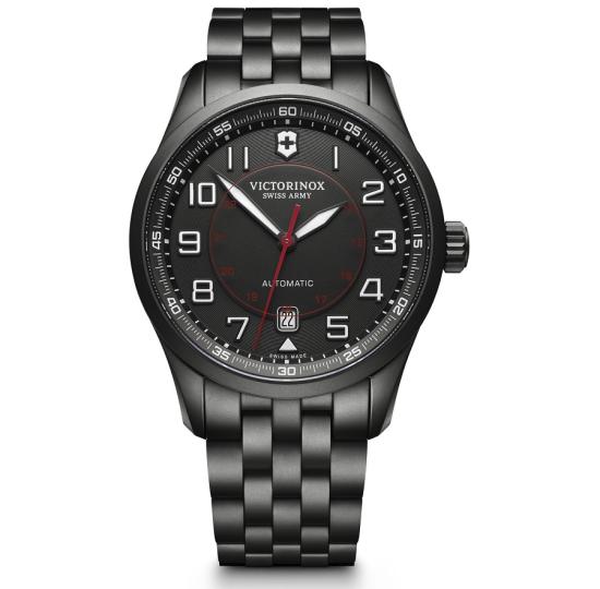 Hodinky Victorinox Airboss Mechanical Black Edition 241740